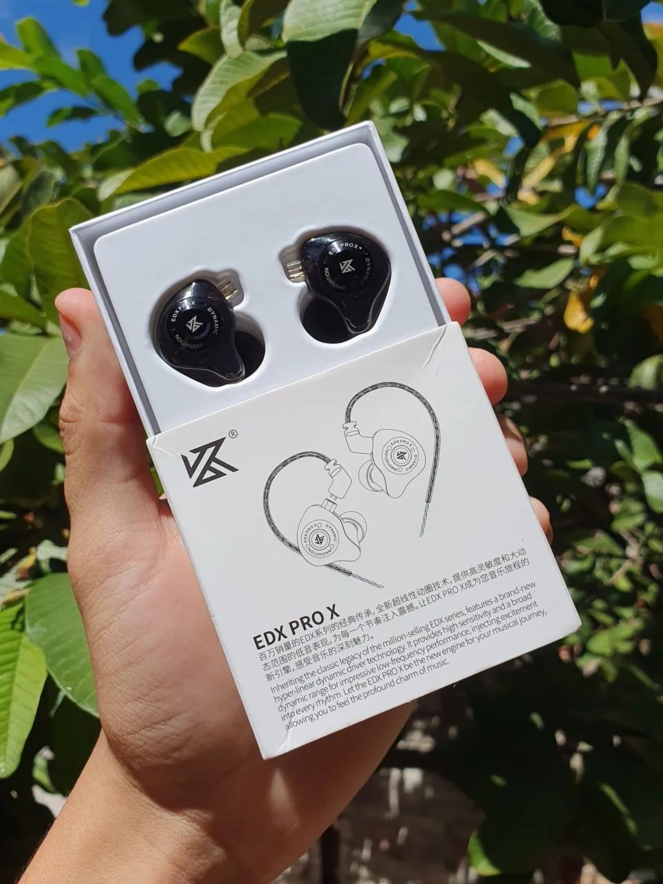 Fone KZ EDX PRO X Original | Com Microfone