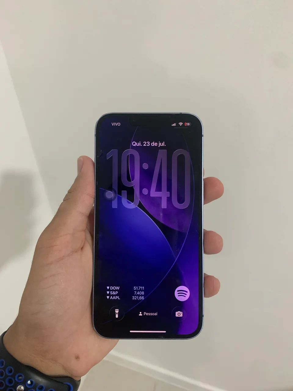 iPhone 14 azul  - Foto 4
