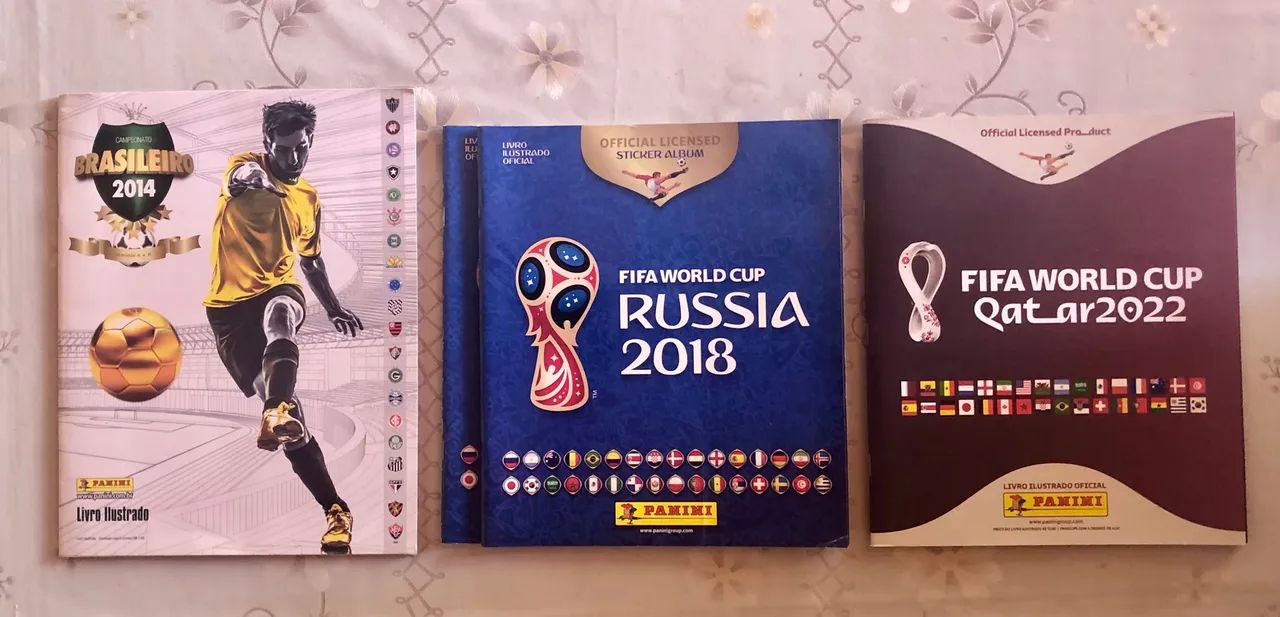 Albuns da Copa e Brasileirão