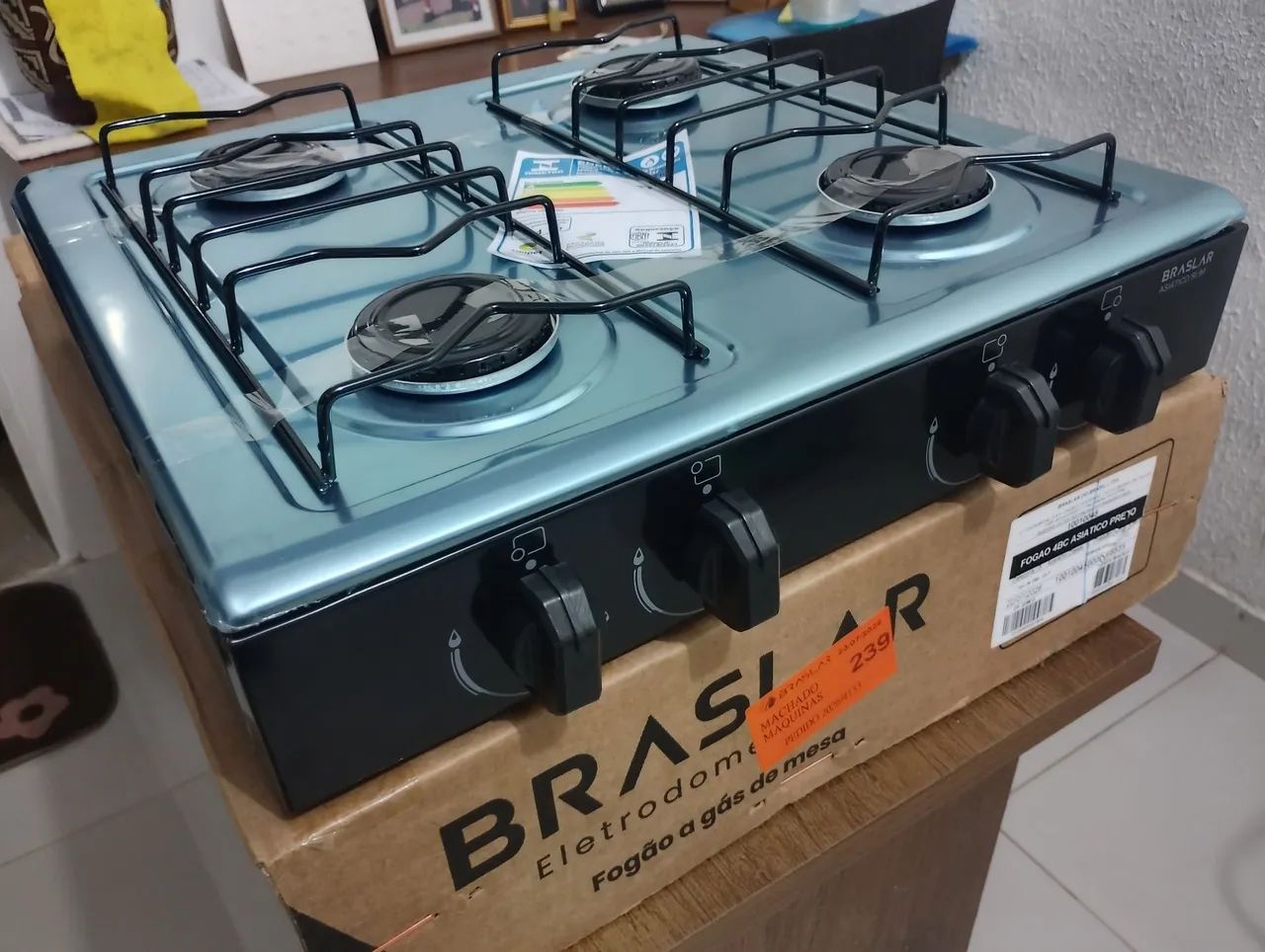 Fogão de MESA 4 Bocas 