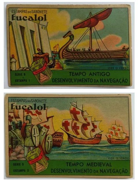 Conjunto de estampas Eucalol - Navegação
