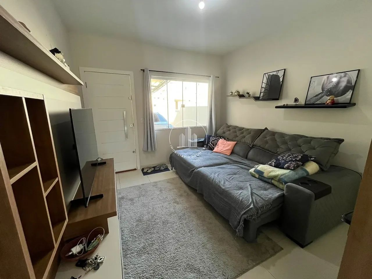 Sobrado Geminado 2 Quartos 74m² - Forquilhas Leste - EST - Foto 2