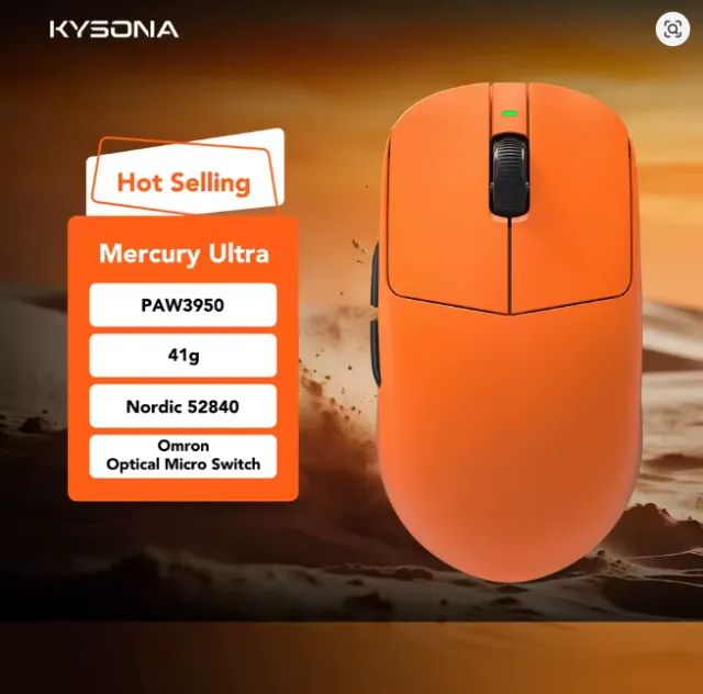 Mouse Kysona Mercury Ultra 8k