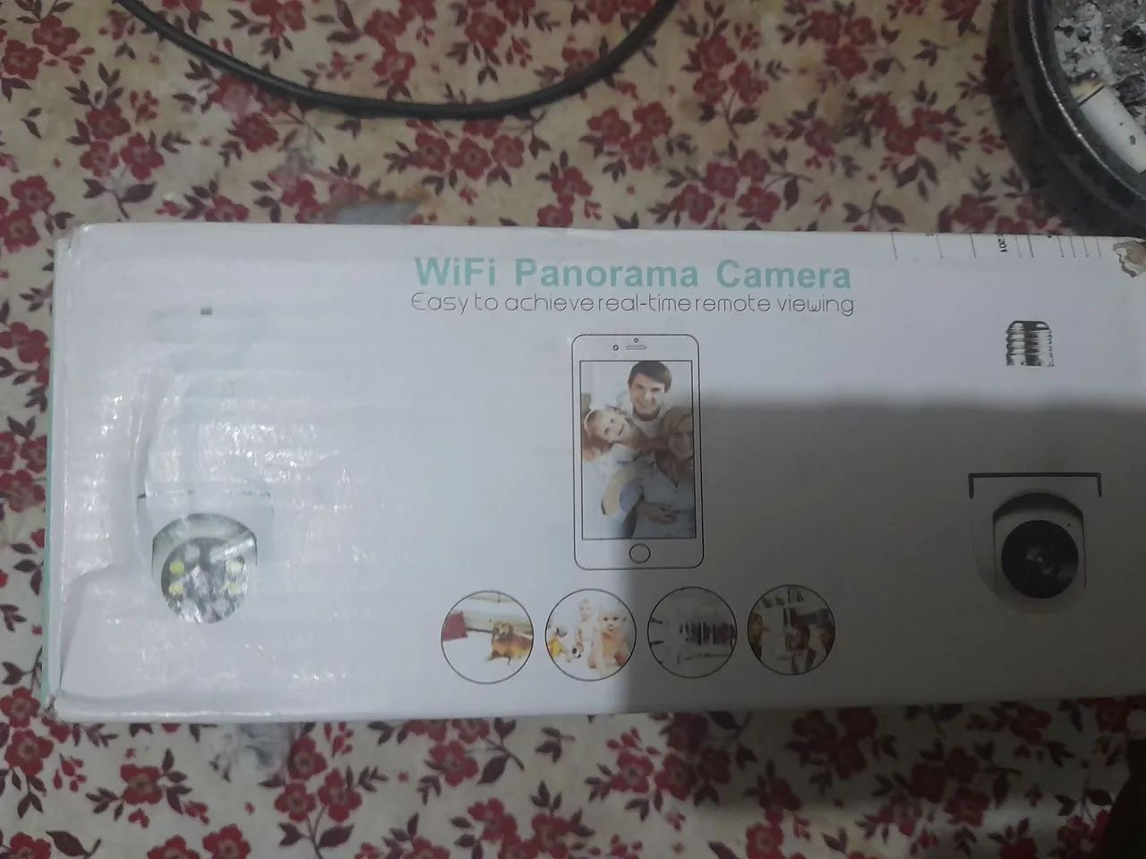 Camera lampada 360 graus