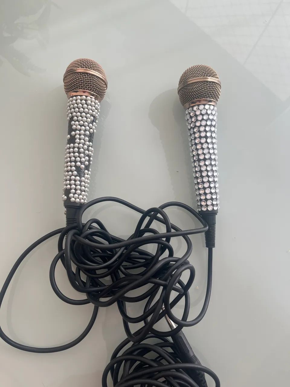 Par de microfones 
