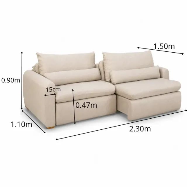 sala sofa retratil e reclinavel  - Foto 5