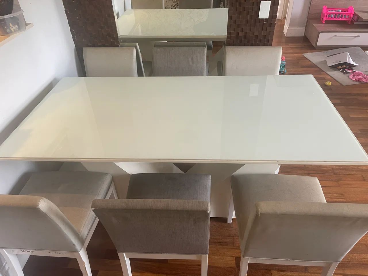 Mesa de 6 lugares marca Dunelli  - Foto 5