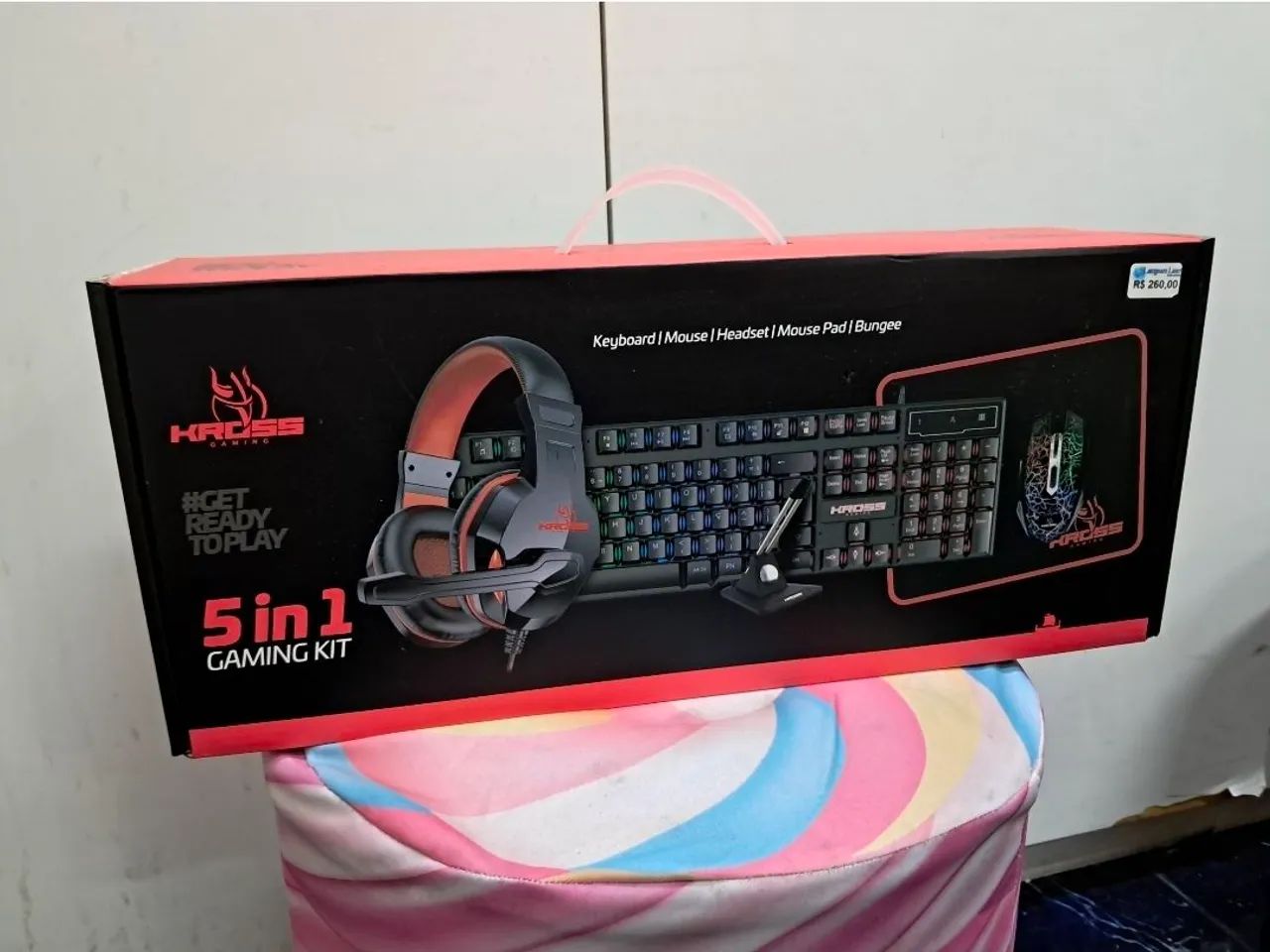 Kit Gamer 5 em 1