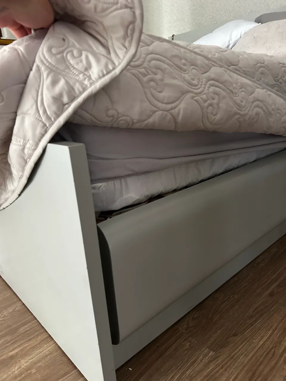 Cama queen Vivar casal perfeito estado  - Foto 2