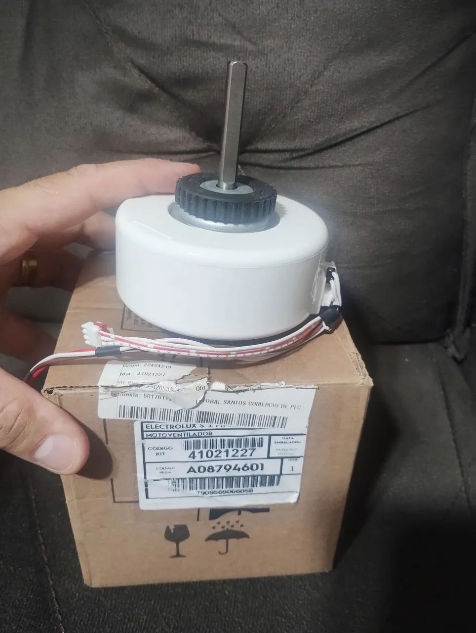 MOTOVENTILADOR ELETROLUX P/ 12000btus