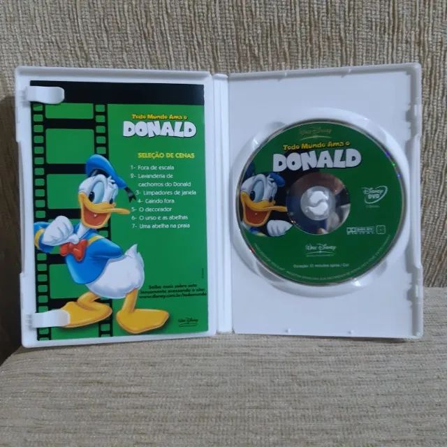DVD Todo mundo ama o Donald - DVD, Blu-Ray e Vídeo Cassete