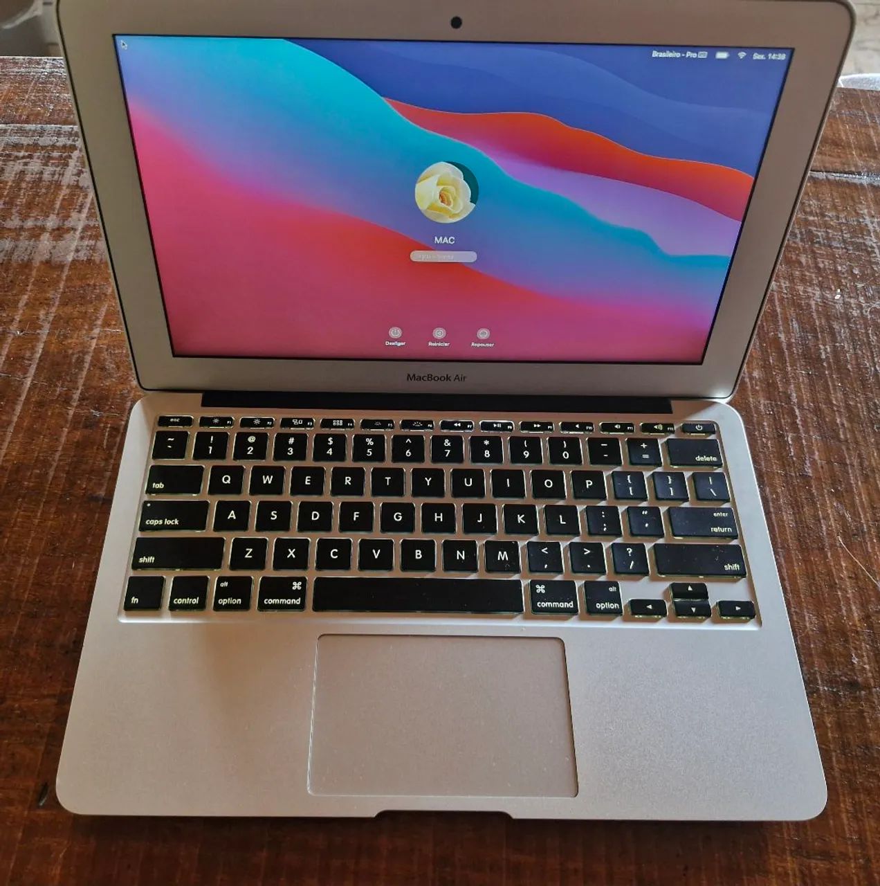 Notebook Macbook air 11" polegadas - bateria perfeita  - Foto 3