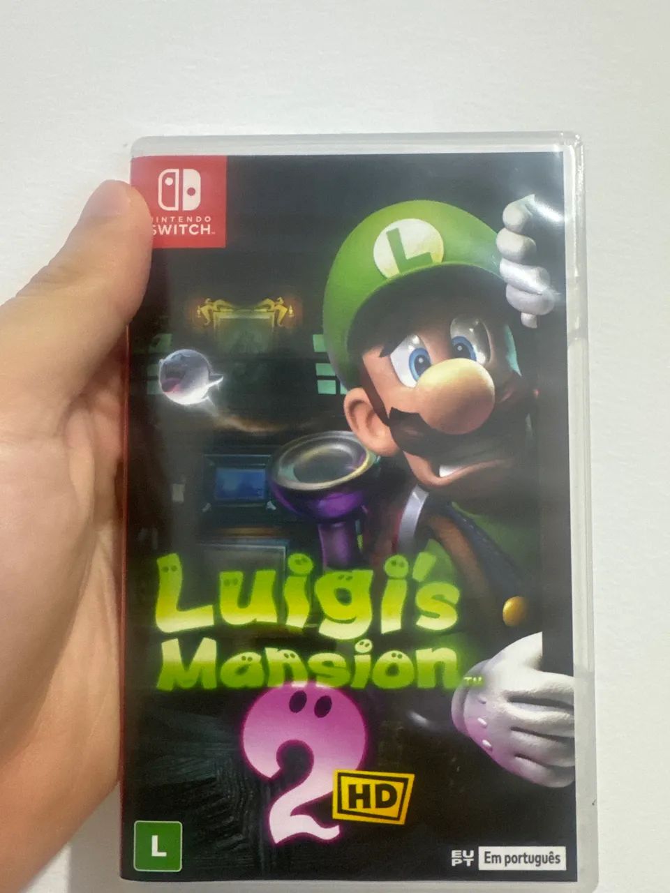 Jogo de switch luigui mansion 2