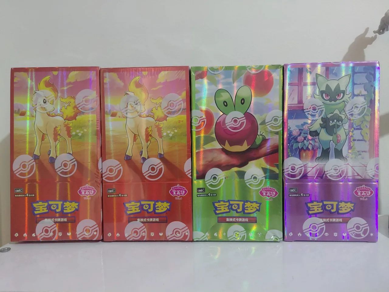 2 vol 4, 1 vol 5 e 1 vol 6