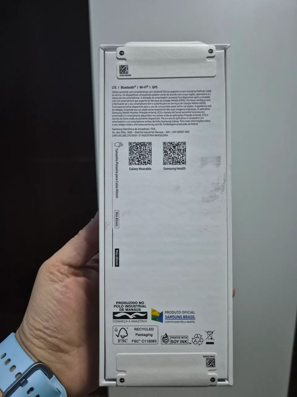 Galaxy Watch 9 lacrado e com NF - Foto 2