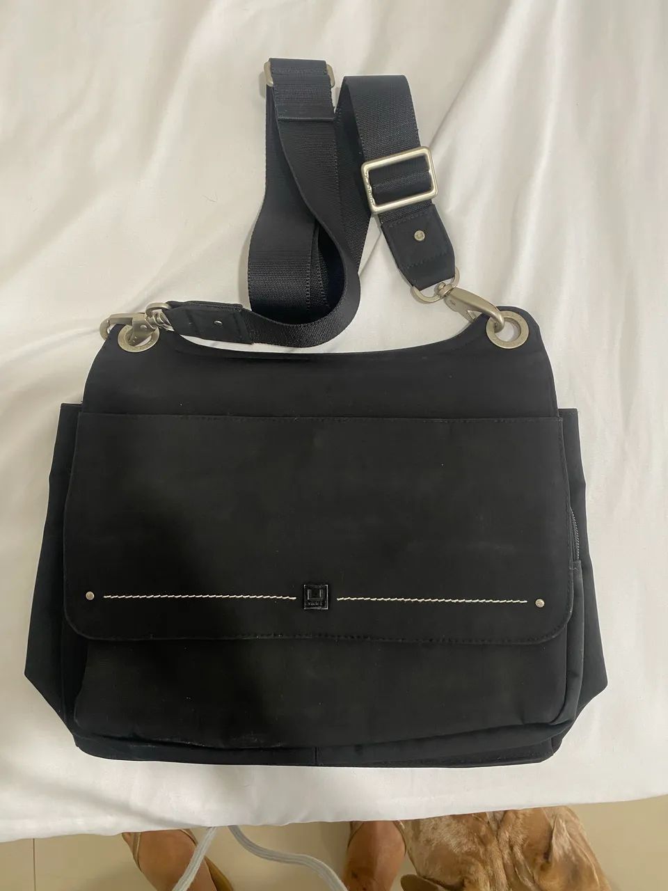 Bolsa pasta preta Uncle K - Foto 3