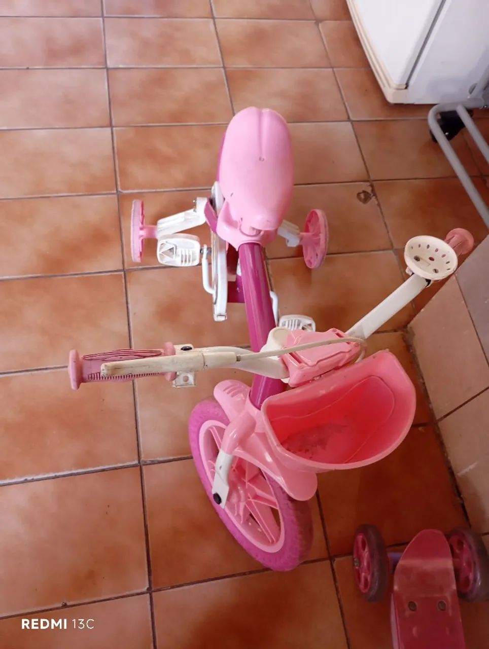 Bicicleta infantil aro 12.