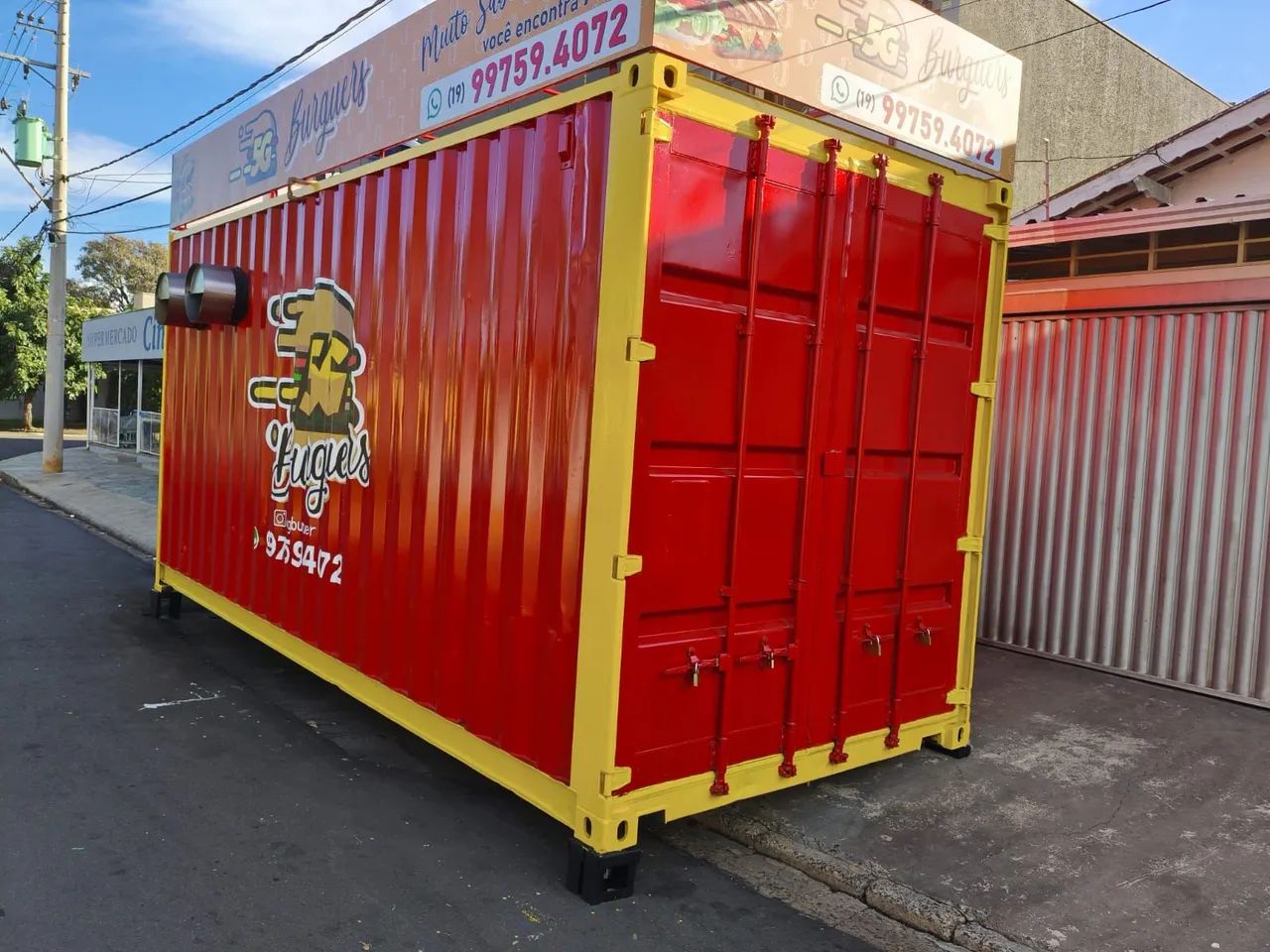 Vendo container para lanchonete, hamburgeria, etc. - Foto 4