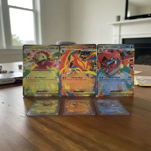 Carta Jumbo Mega Feraligatr Ex 3D - Foto 2