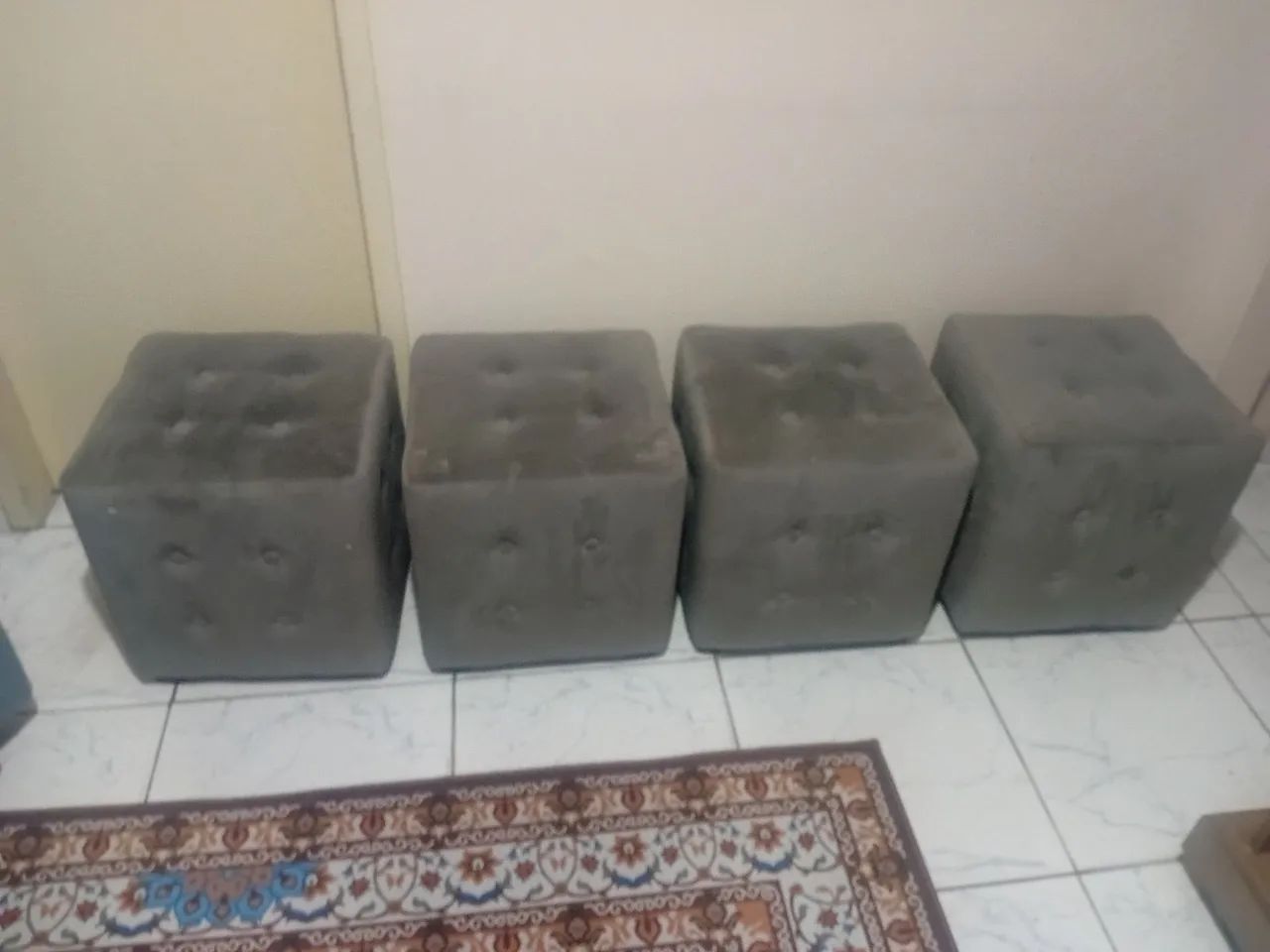 4 Puffs  para sala - Foto 2