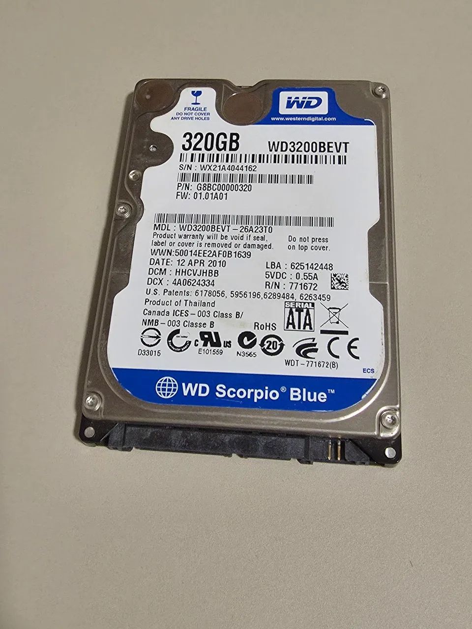 HD Computador 320 GB WD Blue - Foto 2