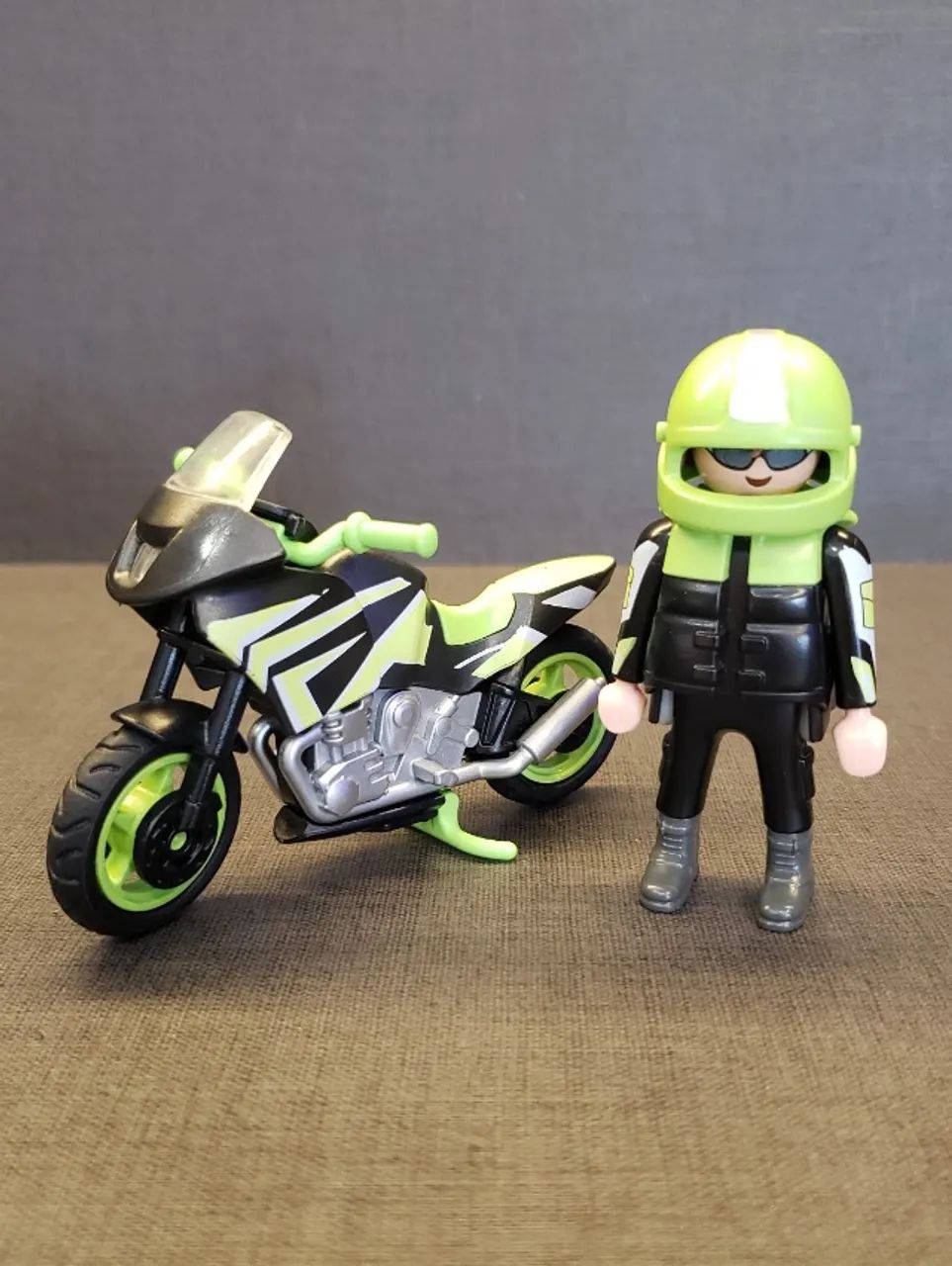 Playmobil Moto e motociclista - Foto 2