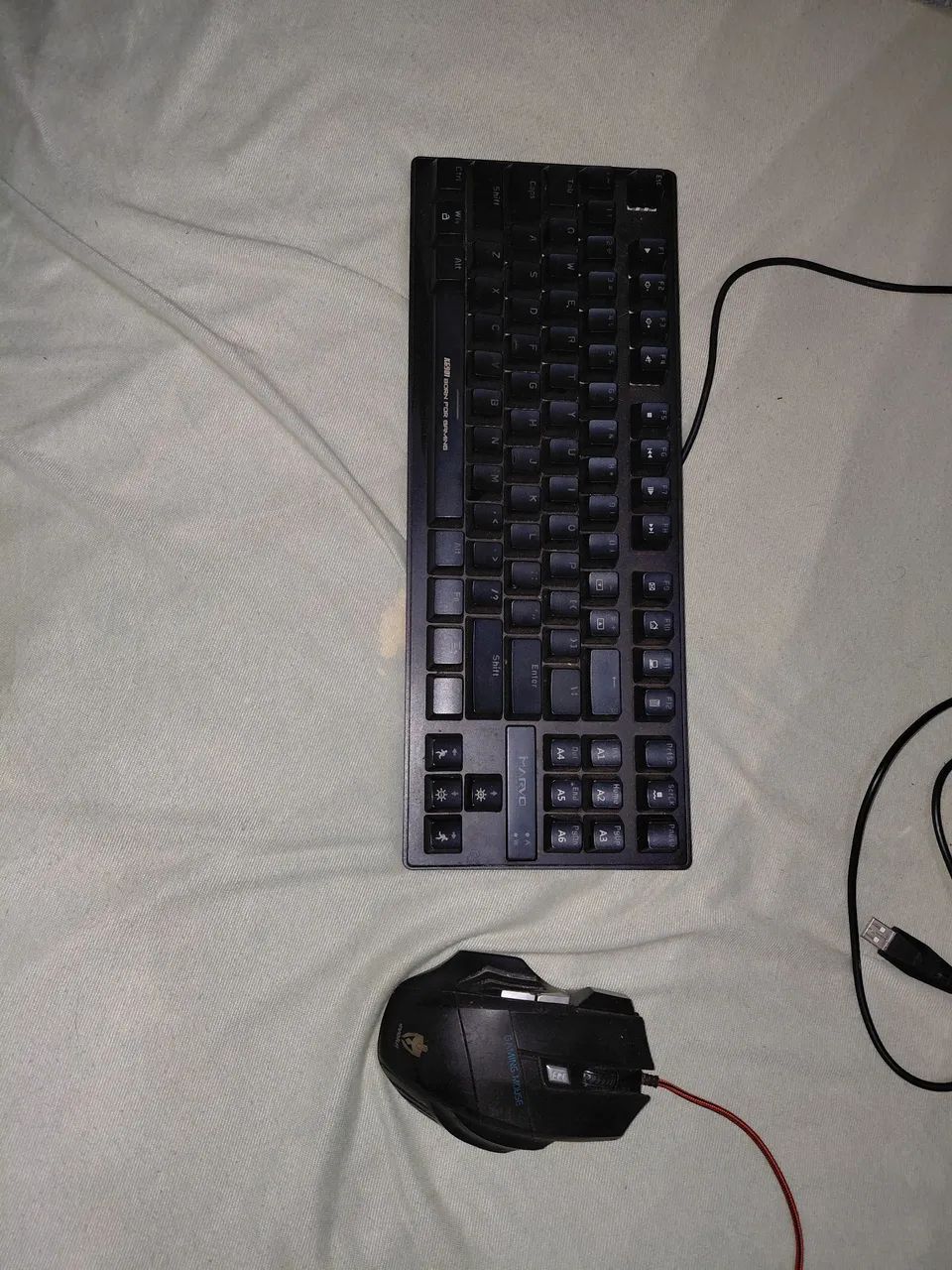 Teclado e mouse gamer mecânico  - Foto 4