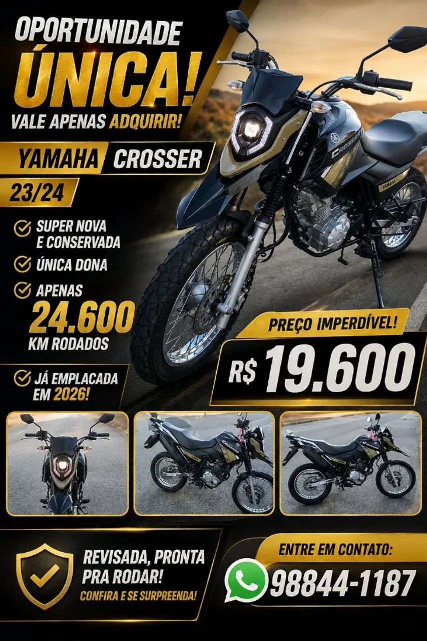 Yamaha crosser 2023/2024