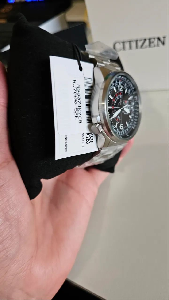 Relógio Citizen Promaster Nighthawk Eco-drive - Foto 4