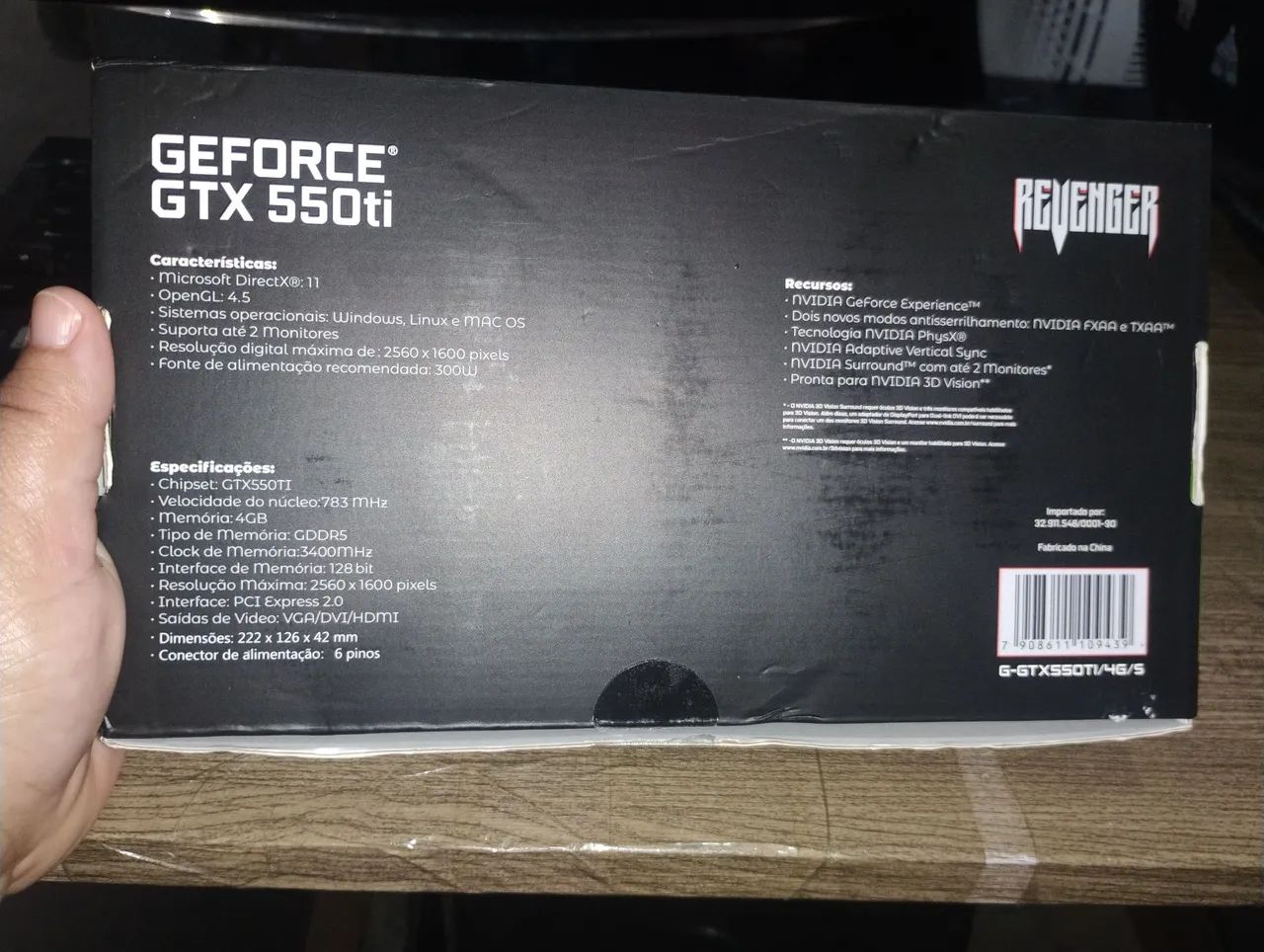 Placa de vídeo Geforce GTX 550ti - Foto 2