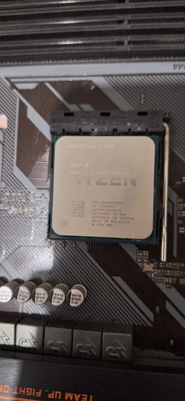 kit placa mae e processador b450m aorus elite ryzen 5 3600 - Foto 4
