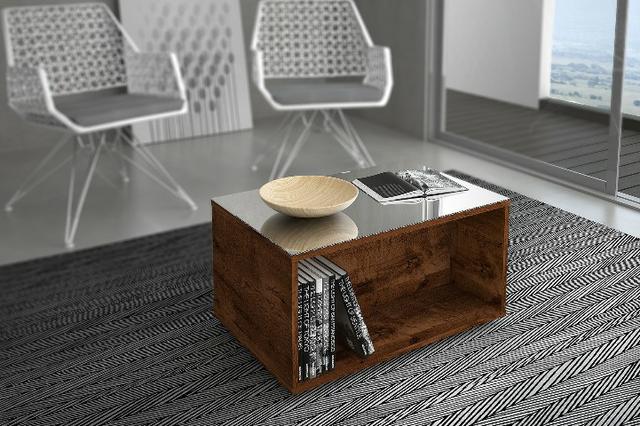 Mesa de centro Classic com tampo espelhado - Entrega Grátis - Foto 3