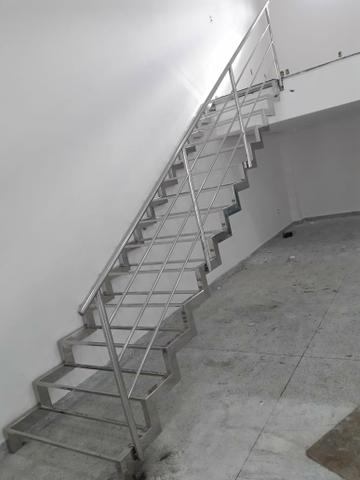 Escada inox