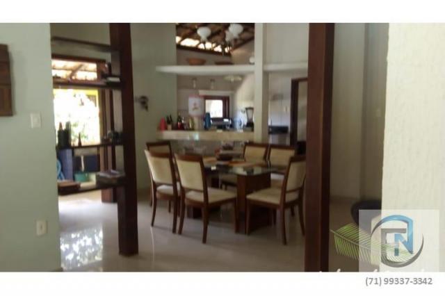 Casa para venda em mata de são joão, praia do forte, 4 dormitórios, 3 suítes, 5 banheiros, - Foto 6