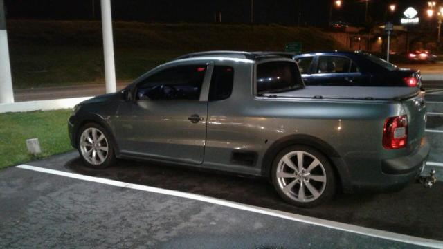 Saveiro G5 legalizada gnv e suspensão toda profissional 13mm - Foto 3