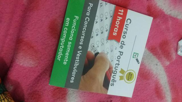 Um CD de curso de português