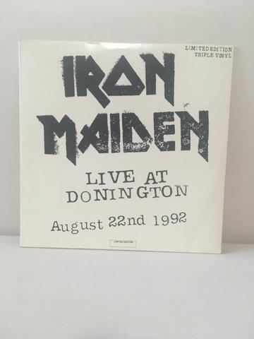 Álbum triplo do Iron Maiden vinil