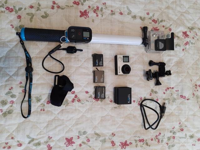 Gopro hero 4 + acessórios