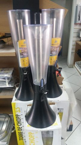 Torre chopp tulipa 3,5 litros (nova) Alecs