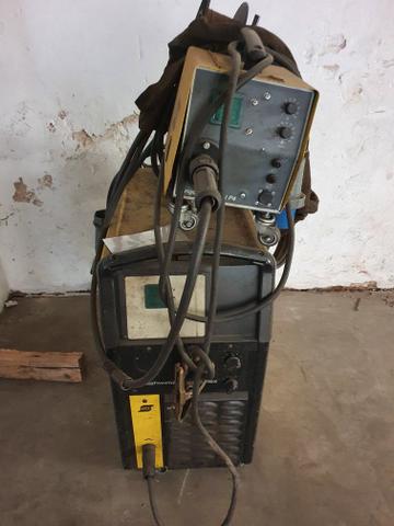 Máquina de solda Mig Esab modelo 318 - Foto 3