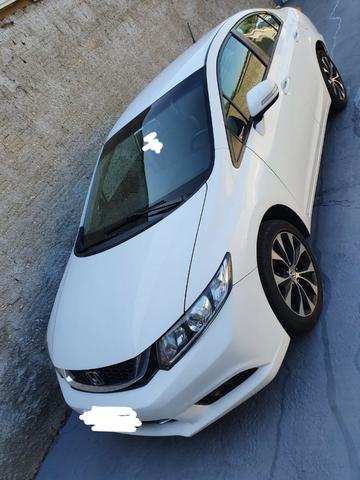 Honda Civic 2015 LXR Flex Branco - Completo - Foto 6