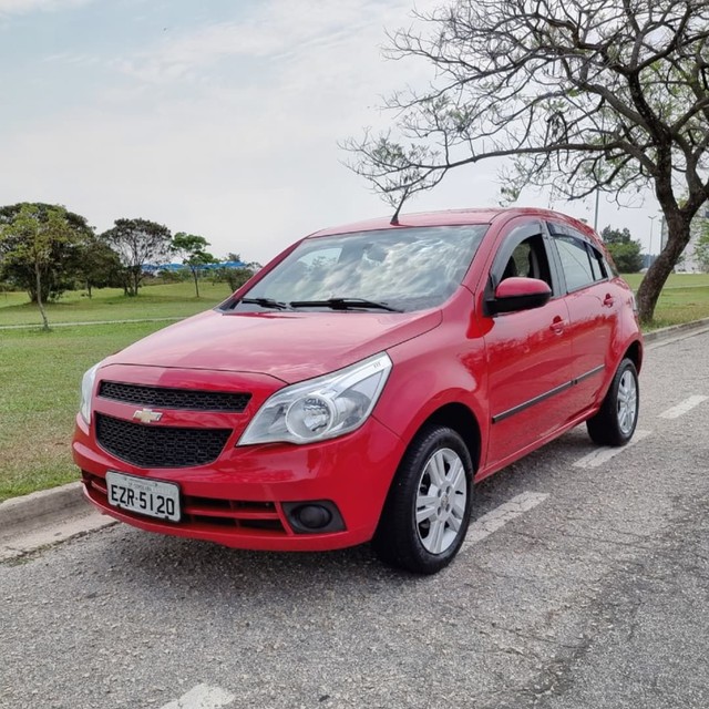 CHEVROLET AGILE 1.4 MPFI LT 8V FLEX 4P BR 4 PNEUS NOVOS GOODYEAR