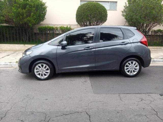 HONDA/FIT LX CVT FLEX CINZA 4 PORTAS