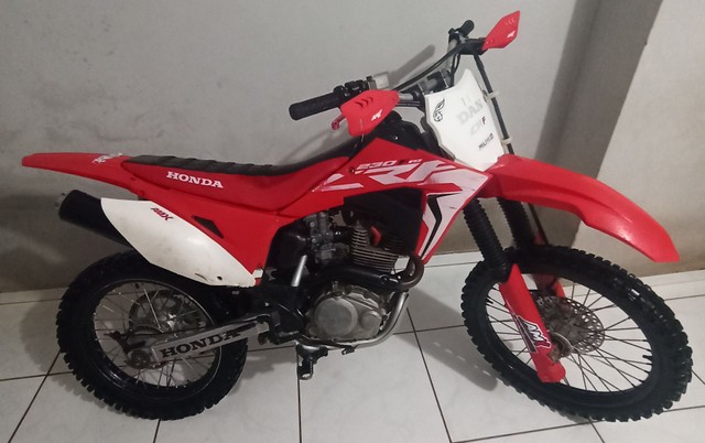 HONDA CRF230 2012 ACESSÓRIOS + N.F + MANUAL + CHAVE RESERVA