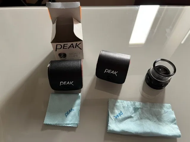 Lupa De Escala Acromática De 10x Peak Scale Lupe NOVA
