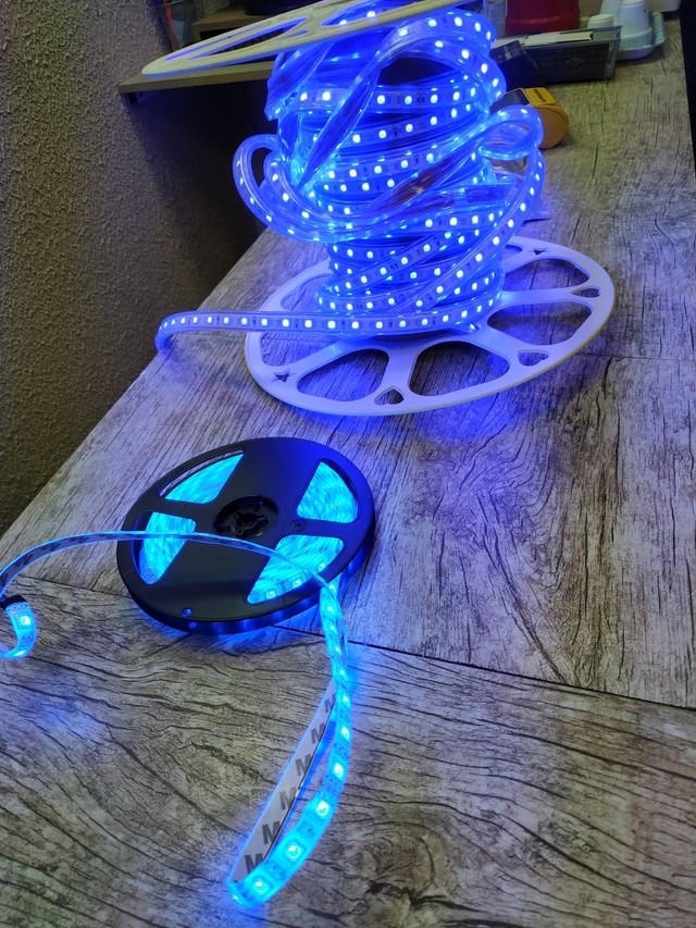 Kit 10M Fita Mangueira RGB 127 colorida - Foto 3