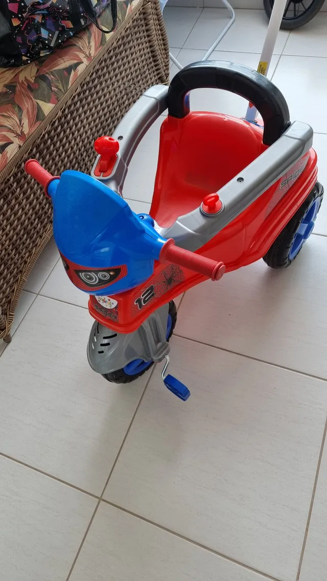 Triciclo Motoca Infantil Patrulha Canina Menino - Cotiplás