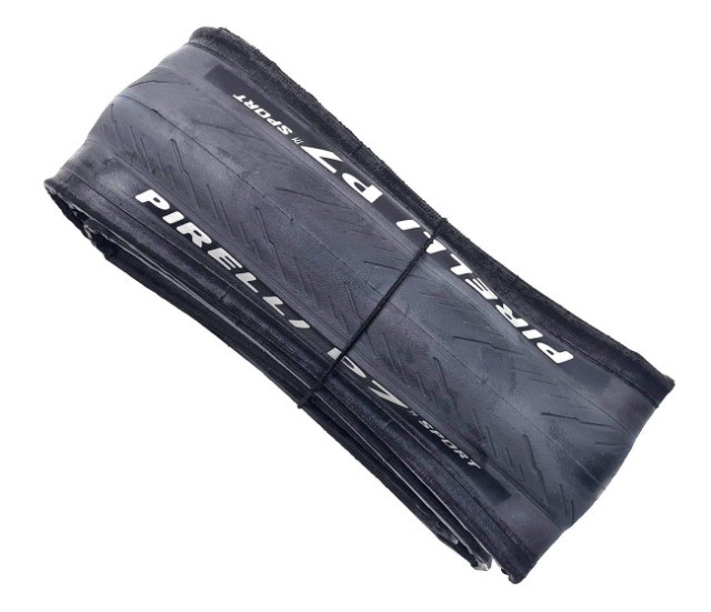 Pneu 700x28 Bicicleta Speed Pirelli P7 Sport Dobrável em Kevlar 9280 - Foto 5