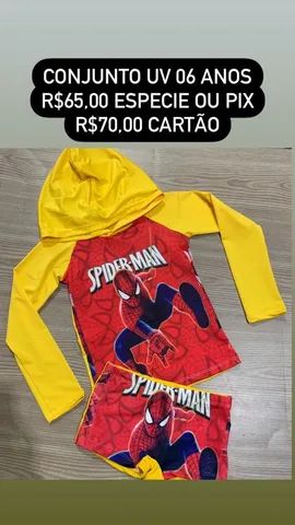 Conjunto de praia masculino infantil  - Foto 4