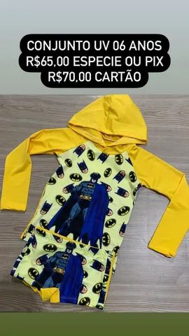 Conjunto de praia masculino infantil  - Foto 5